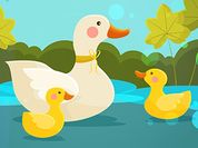 Play Mother Duck and Ducklings Jigsaw