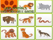 Play Kids Memory - Wild Animals