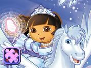 Play Dora Winter Holiday Puzzles