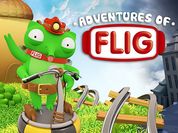 Play Adventures of Flig - air hockey shooter