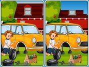 Play Car Garage Differences