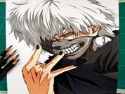 Play anime coloring book tokyo ghoul Play online