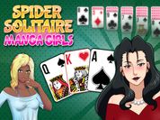 Play Spider Solitaire : Manga Girls