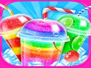 Play Rainbow Frozen Slushy Truck: Ice Candy Slush Maker