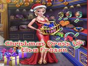 Play Elsa Frozen Christmas Dress up