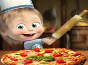 Play Masha and the Bear Pizzeria ! Pizza Maker Game onl