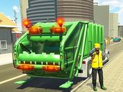 Play American Trash Truck Simulator Game 2022