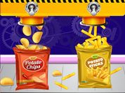 Potato Chips Factory Games For Kids