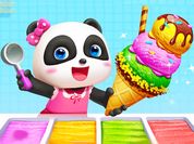 Play Little Panda Ice Cream Game